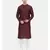 Mayank Modi Brown Silk Kurta Set