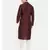 Mayank Modi Brown Silk Kurta Set
