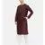 Mayank Modi Silk Brown Embroidered Kurta Set