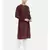 Mayank Modi Silk Brown Embroidered Kurta Set