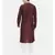 Mayank Modi Silk Brown Embroidered Kurta Set