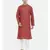 Mayank Modi Rust Orange Embroidered Kurta Set