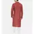 Mayank Modi Rust Orange Linen Kurta Set