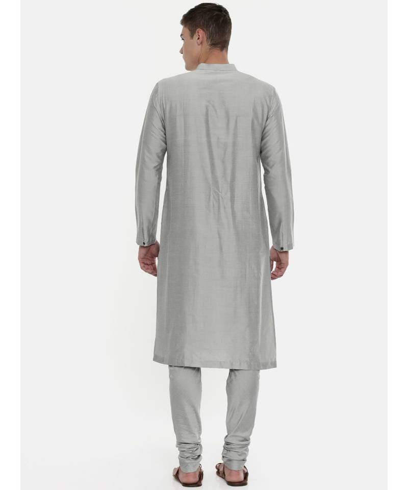 Mayank Modi The Trio Cotton Silk Kurta Set