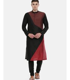 Mayank Modi The Trio Cotton Silk Kurta Set
