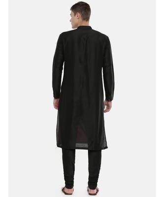 Mayank Modi The Trio Cotton Silk Kurta Set 4