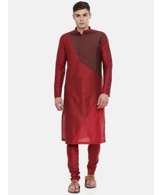 Mayank Modi The Trio Cotton Silk Kurta Set 1