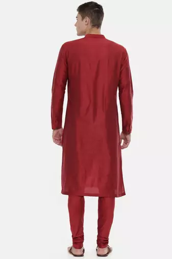 Mayank Modi The Trio Cotton Silk Kurta Set
