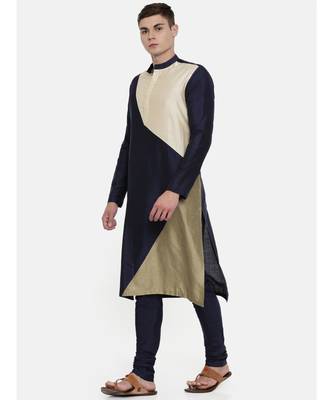 Mayank Modi The Trio Cotton Silk Kurta Set 3