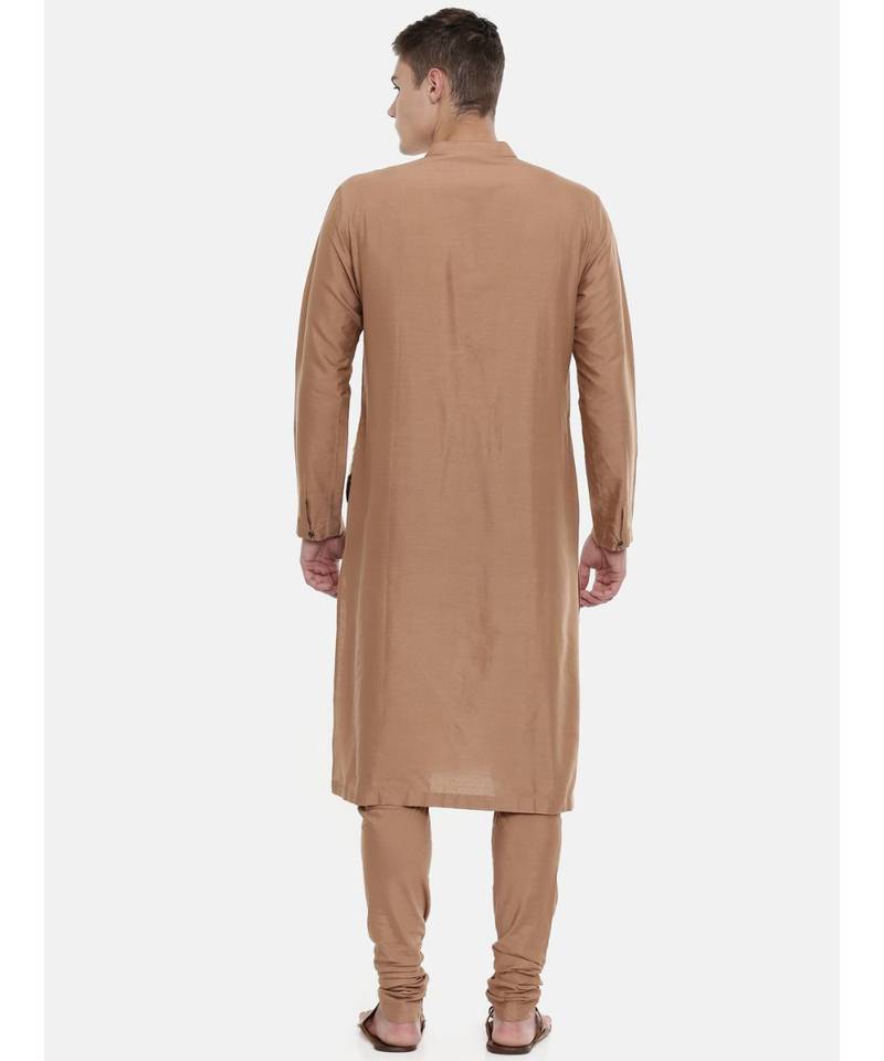 Mayank Modi The Trio Cotton Silk Kurta Set