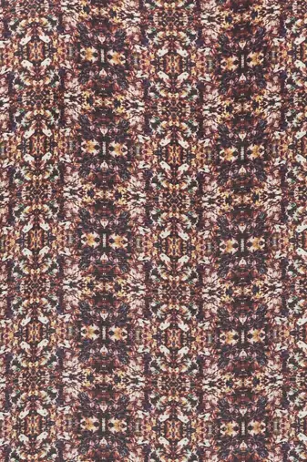 Mayank Modi Retro Printed Brown Kurta