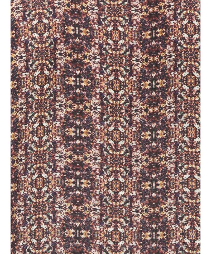 Mayank Modi Retro Printed Brown Kurta