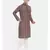 Mayank Modi Retro Printed Brown Kurta