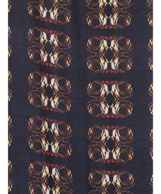 Mayank Modi Retro Printed Blk/Brn Kurta 2