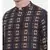 Mayank Modi Retro Printed Blk/Brn Kurta
