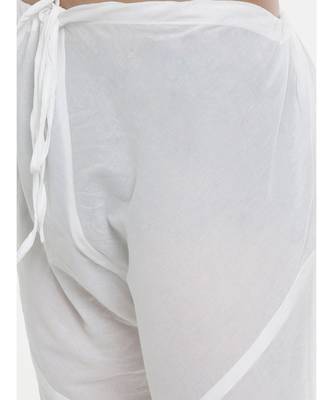 Mayank Modi Blue Chekered Linen Kurta 5