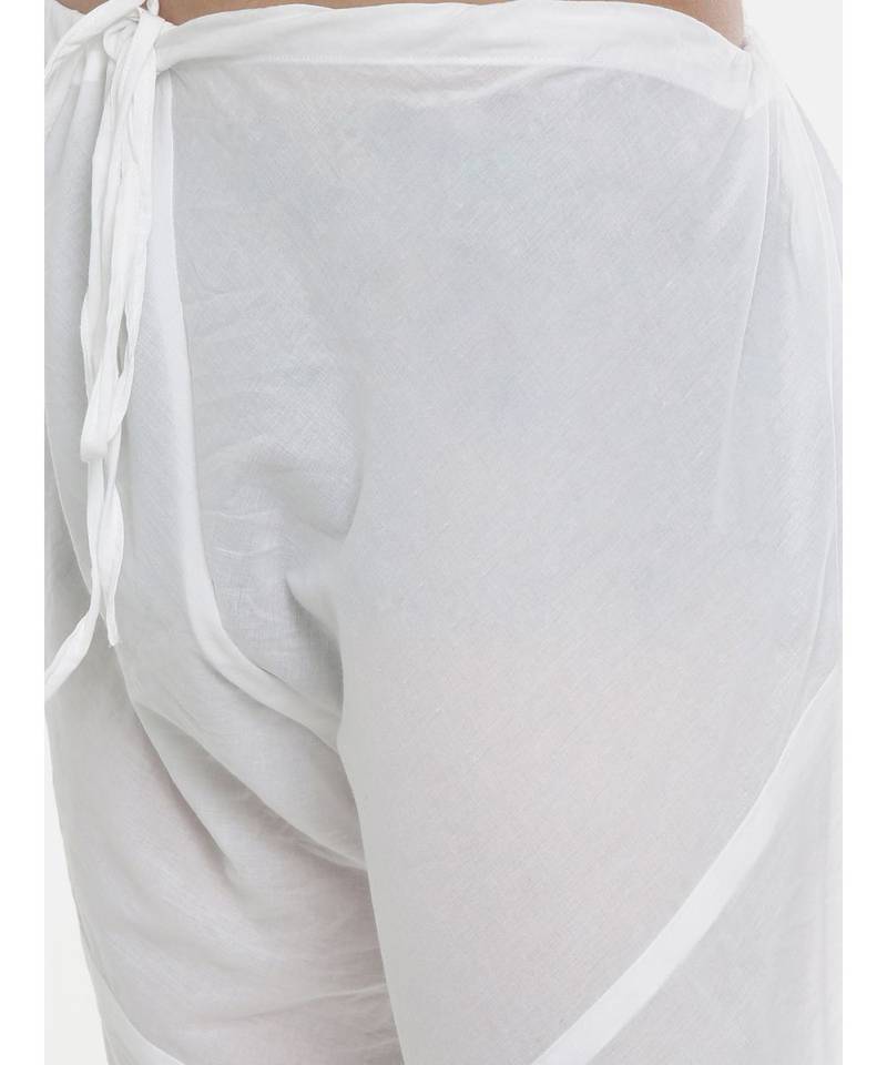 Mayank Modi Blue Chekered Linen Kurta