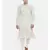 Mayank Modi Beige Linen Embroidered Kurta