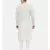 Mayank Modi Beige Linen Embroidered Kurta
