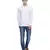Mayank Modi White Linen Short Kurta
