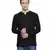 Mayank Modi Black Linen Short Kurta