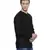 Mayank Modi Black Linen Short Kurta