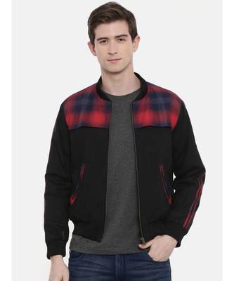 Mayank Modi Retro Chex Bomber Jacket 1