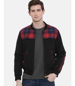 Mayank Modi Retro Chex Bomber Jacket