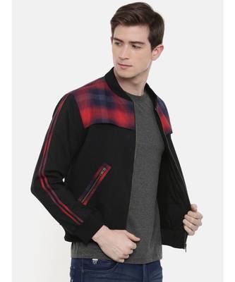 Mayank Modi Retro Chex Bomber Jacket 4