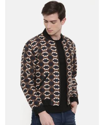 Mayank Modi Retro Linen  Bomber Jacket 4