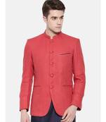 Mayank Modi Linen Jaquard Classic Bandhgala