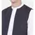 Mayank Modi Deep Purple Short Linen Open Jacket