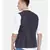 Mayank Modi Deep Purple Short Linen Open Jacket
