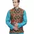 Mayank Modi Printed Chanderi Modi Jacket