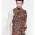 Mayank Modi Rust Orange Chanderi Jacket