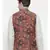 Mayank Modi Rust Orange Chanderi Jacket