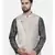 Mayank Modi Gold Silver Silk Jacket