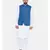 Mayank Modi Blue Linen Modi Jacket
