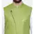 Mayank Modi Green Linen Modi Jacket