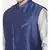 Mayank Modi Linen/Silk Blue Nehru Jacket
