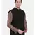 Mayank Modi Black Linen Quilted Jacket