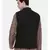Mayank Modi Black Linen Quilted Jacket