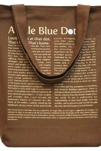 Clean Planet Wise Tote Pale Blue Dot