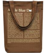 Clean Planet Wise Tote Pale Blue Dot