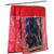 atorakushon   Satin Hanging Saree Cover Garments Wardrobe Organizer Pack of 3 (Maroon)