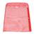 atorakushon   Satin Hanging Saree Cover Garments Wardrobe Organizer Pack of 3 (Maroon)