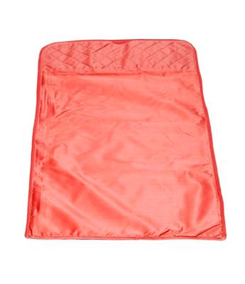 atorakushon   Satin Hanging Saree Cover Garments Wardrobe Organizer Pack of 18 (Maroon) 4