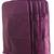 atorakushon   Satin Hanging Saree Cover Garments Wardrobe Organizer Pack of 3 (Purple)
