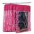 atorakushon   Satin Hanging Saree Cover Garments Wardrobe Organizer Pack of 6 (pink)