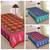 Textstylers pure cotton printed single bedsheet (Combo of 3)